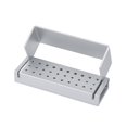 thumbnail image 3 of Soporte para fresas, caja de apertura duradera esterilizable en autoclave con tapa abierta necesaria Plata, 3 of 8