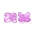 thumbnail image 3 of Glass Beads for Jewelry Making Flower Orchid 9.5x9.5x3.5mm Hole: 1mm, 3 of 3