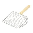 thumbnail image 3 of Durable Litter Scooper Pet Sifter Cuchara Mango de madera Caja de arena Scooper Herramienta de limpieza Cat Litter para animales pequeños Limpie 115 cm x 4 cm x 245 cm, 3 of 8