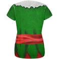 thumbnail image 2 of Christmas Elf Costume All Over Womens T Shirt Multi X-LG, 2 of 2