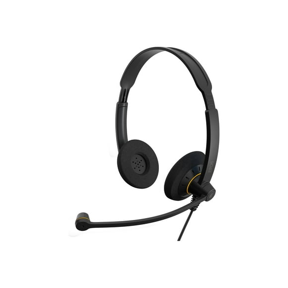 EPOS IMPACT SC 60 USB ML - Headset - on-ear - wired - USB - black with orange color highlights