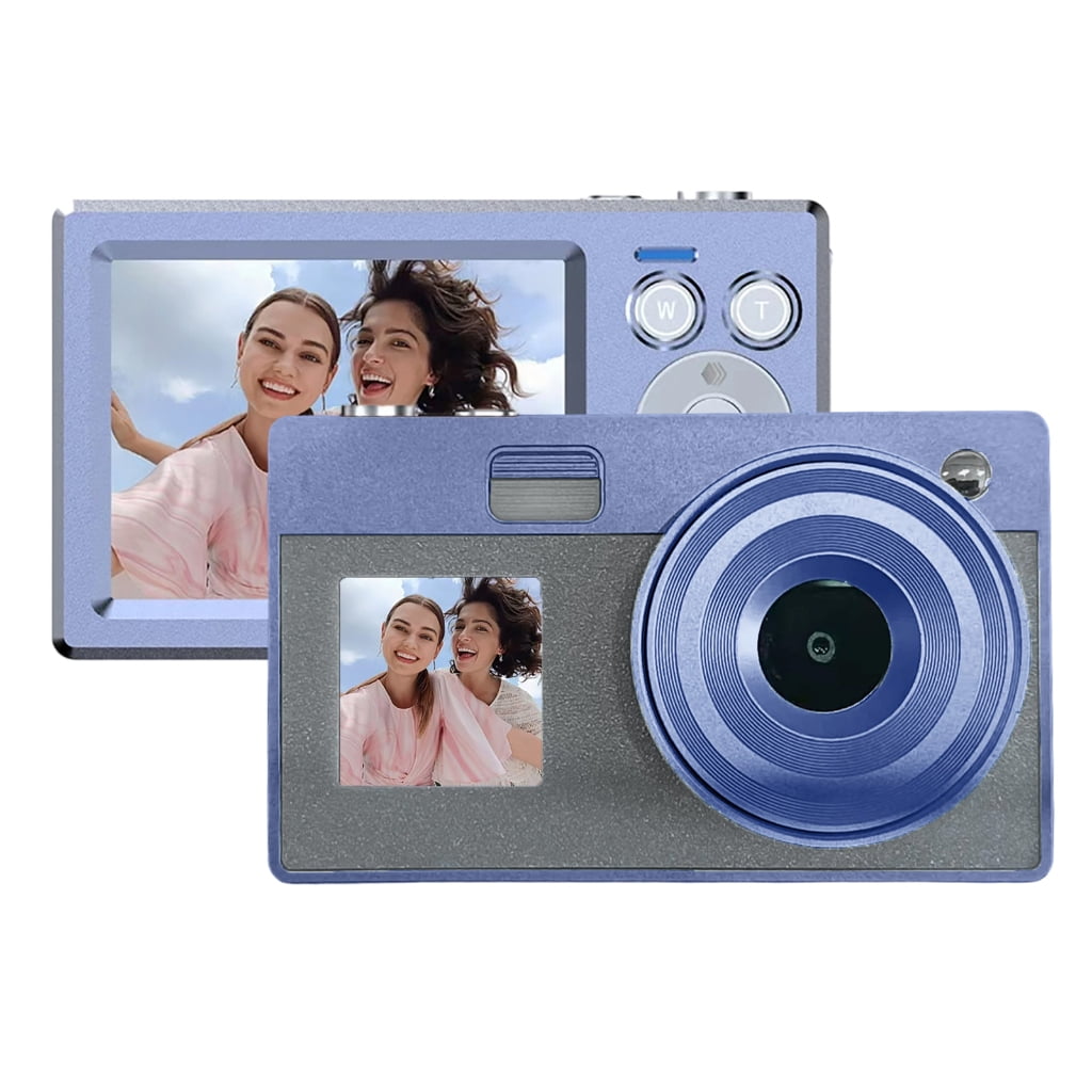 Jesscasday Digital Camera Double Screens 1080P Video 16x Teenager Photography Camera