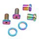 thumbnail image 4 of Kit De Pernos De Titanio Para Bicicletas, Pernos De Ciclismo De Alta Resistencia Para Prevención De Deformaciones De Forma Compacta Para ANGGREK Colorido (6 piezas/caja), 4 of 8