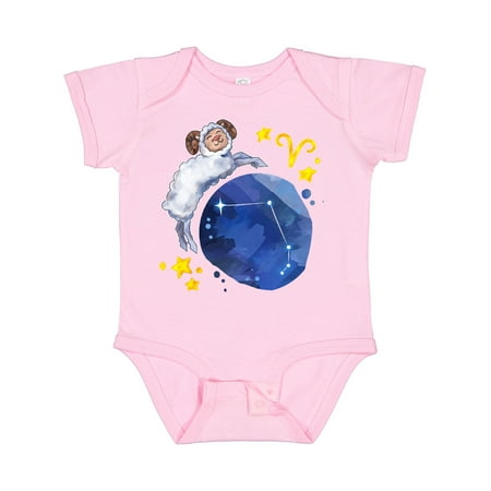 

Inktastic Aries Constellation Zodiac Sign Illustration Gift Baby Boy or Baby Girl Bodysuit