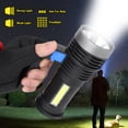 thumbnail image 7 of Super Bright Torch Searchlight Handheld Portable LED Spotlight USB Rechargeable Flashlight for Mining,Camping, Hiking, Fishing, 7 of 7