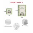 thumbnail image 7 of Spring Easter Kitchen Dish Towels for Drying Dishes Set of 3, Easter Eggs Bunny Truck Botanical Burlap Waffle Weave Microfiber Hand Tea Bathroom Towels Quick Dry & Absorbent Towel 12x12, 7 of 7