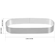 thumbnail image 2 of WEUVEB Food Ring Mold Silver Tart Rings for Cooking 1Set, 2 of 7
