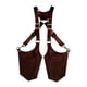 thumbnail image 5 of Bolso de hombro debajo del brazo con correas de hombro ajustables Bolsa de utilidad Marrón, 5 of 8