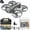 Gray, variant on ‌Screen Control Drone with Dual Cameras - Beginner Friendly RC Toy with Altitude Hold & Safety Guards | Perfect Gift