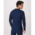 thumbnail image 2 of Hanes Men's Long-Sleeve Thermal Shirt, Reversible, Crewneck Navy XL, 2 of 8