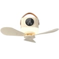 thumbnail image 1 of USB Hanging Fan Lamp for Outdoor Camping Car And Dormitories 4 Speed Setting And Timer Option, 1 of 8