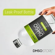DMSO 8 oz. Liquid in a Sterile Glass Bottle, Pure 99.995% Pharma Grade, Non-Diluted, Low Odor, Dimethyl Sulfoxide Made by DMSO Store