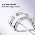 thumbnail image 6 of Futoo Eyelash Curler w/ Eyebrow Comb Beauty Tools, Silver, 6 of 8