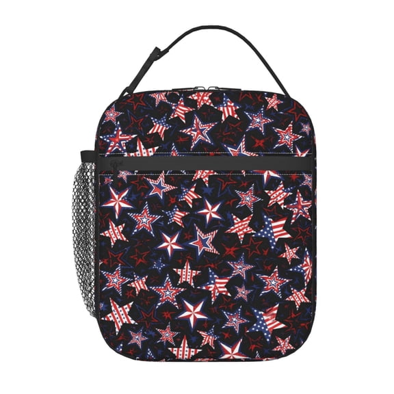 American Patriotics Lunch Bag Portable Thermal Lunch Box for Men and Women