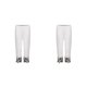 thumbnail image 4 of Jumpingount Leggings elásticos transpirables para mujer, pantalones de Yoga para entrenamiento, pantalones de chándal cómodos de secado rápido, Blanco 5XL 2Conjunto, 4 of 6