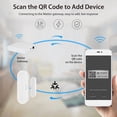 thumbnail image 2 of Tuya Matter Thread Door Window Sensor USB Powered Smart Home Smart Door Sensor Alarm for Home Security&Automation, 2 of 8