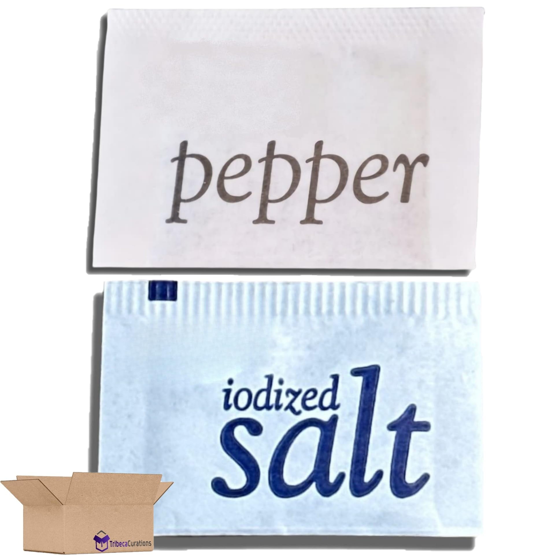 Salty Ernie Salt & Pepper Combo Pack | 200 Individual Salty Ernie Salt & Pepper Combo Pack | 200 Individual