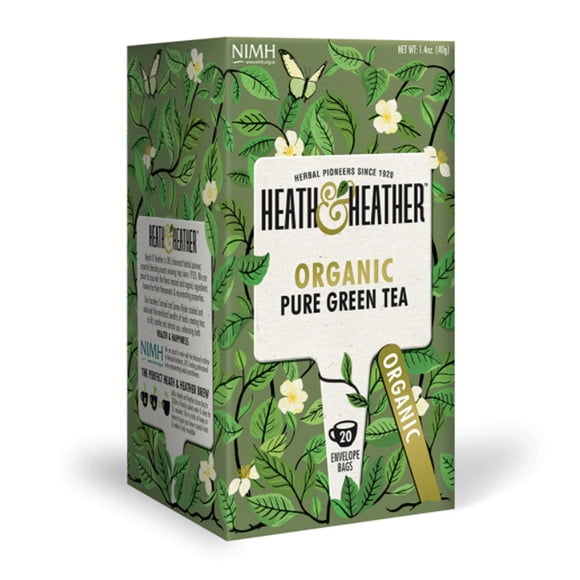 Heath Heather Organico Té Verde 20 sobres