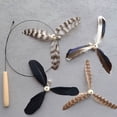 thumbnail image 3 of BESTSKY 3Pcs Kitten Toys,Adjustable Angles Cat Wand Toy,Customizable Play Interaction Cat Wands for Indoor Cats,Style2, 3 of 5