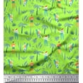 thumbnail image 1 of Soimoi Poly Georgette Fabric Palm Tree,Men & Women Beach Print Sewing Fabric Yard 52 Inch Wide, 1 of 1