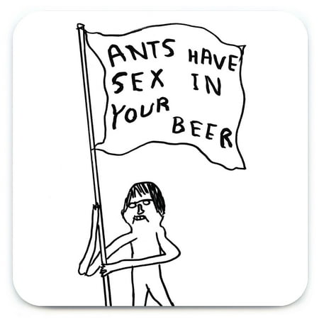 

Coaster - Funny Gift - Ants Have Sex In Beer