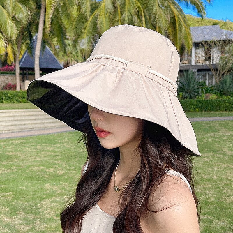 COCOpeaunt Fashion Womens Bucket Hat Summer Solid Color Cap