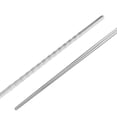 SWETRACE Anti-Slip Stainless Steel Chopsticks Plated Silver for Home ...