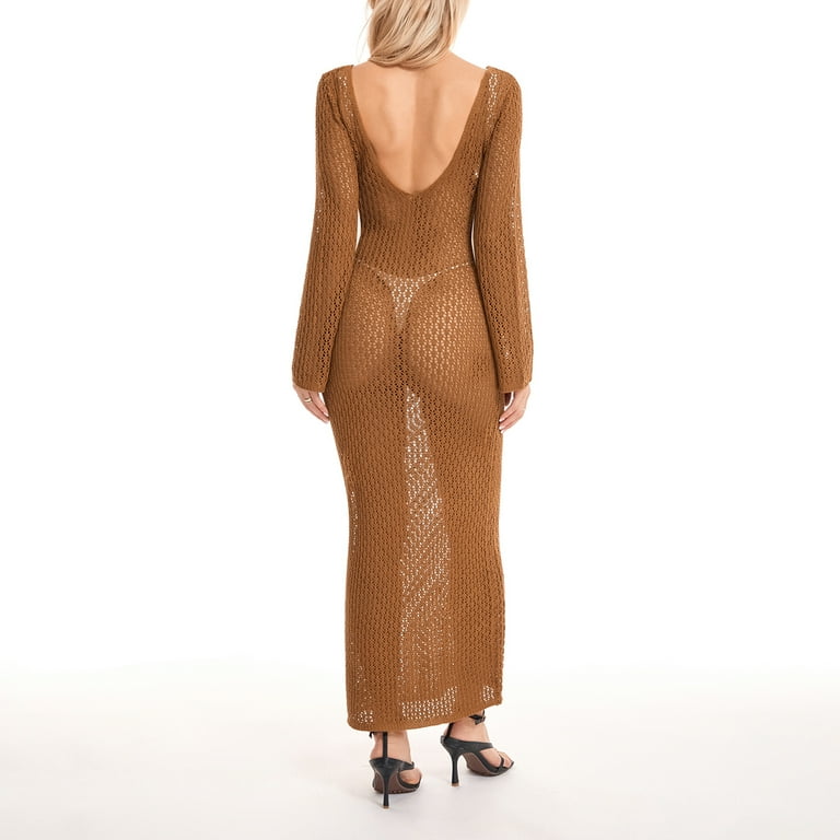 turtleneck knit dress Aria Turtle Neck Knit Dress