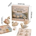 thumbnail image 3 of Tarmeek 3D Beaded Animal Kit Swan DIY Bead Kit Beaded Craft Set Bead Art Kit Miniature Bead Figure Plastic Multicolor Beginner-Friendly Stress Relief Decorative Complete Kit for Adults, 3 of 9