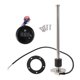thumbnail image 1 of Kit de unidad de envío y medidor de combustible Unique Bargains, unidad de envío de combustible para barco, metal, 290 mm, 11.42", tono plateado y negro, 0-190 Ohm, 1 of 1