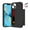 Black, variant on DaXi Heavy Duty Phone Case for iPhone 13 Card Holder Protective Case, Double Layer Shockproof with Credit Card Holder Slot