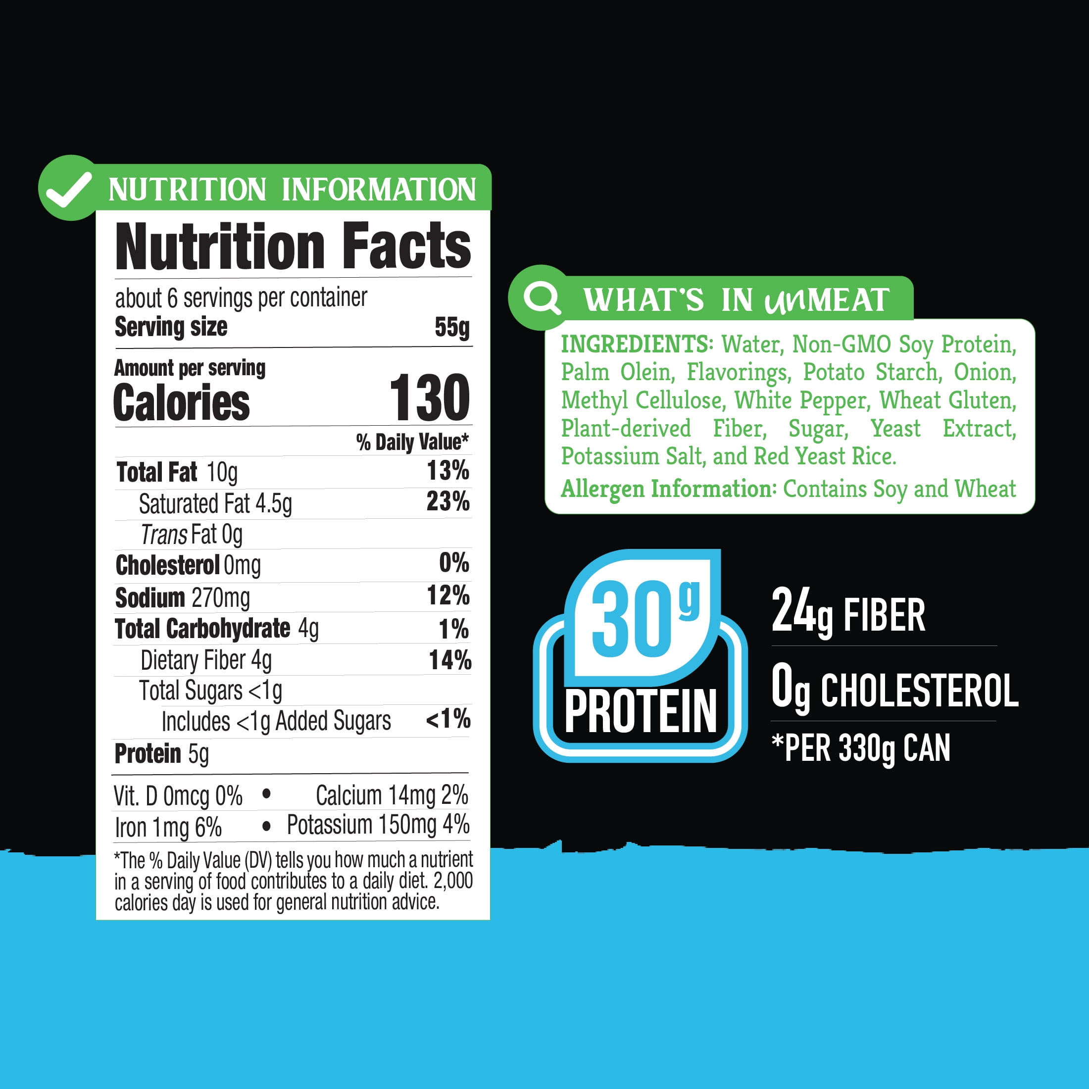 unMEAT Luncheon Meat-Style, 11.6oz Can