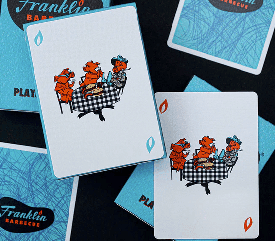 Fulton's Franklin BBQ Official Playing Cards