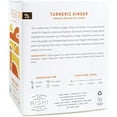 Rishi Tea Turmeric Ginger Herbal Tea Immune Support, Usda Certified