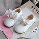 thumbnail image 2 of Zapatos de cuero para niñas, mocasines con lazo y suela suave para caminar, zapatos de cuna, zapatos de princesa para vestido de novia, zapatos planos Mary Jane, zapatillas ligeras para bebés rec, 2 of 5