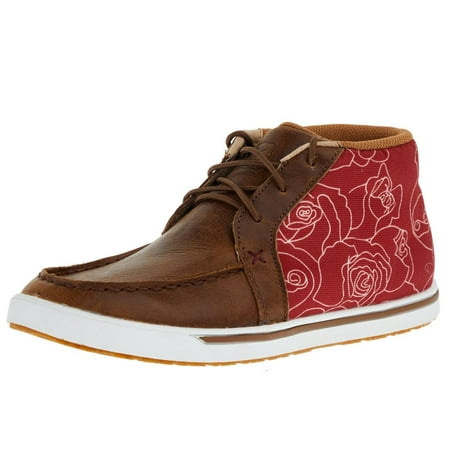 

Twisted X Boots Womens WCA0069 Twisted X Sequoia and Scarlet Red Kicks Casual 7 M Sequoia & Scarlet Red