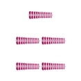thumbnail image 2 of Soidarity 24 piezas de uñas prensadas sólidas en forma cuadrada de longitud media DIY elegantes uñas de personalidad que no destiñen para Type1 NO1, 2 of 6