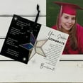 thumbnail image 3 of Handmade Iridescent Stained Glass Star With Heartfelt Congratulation Message - Graduation Gift/New Chapter Gift for New Beginnings, 3 of 6