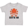 thumbnail image 3 of Inktastic Seattle Octopus Washington Vacation Boys or Girls Baby T-Shirt, 3 of 5