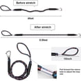 thumbnail image 2 of Marine Bungee Dock Lines, Boat Dock Rope, Jet Ski Accessories with Stainless Clip for for Jet Ski, SeaDoo, Yamaha WaveRunner, Kayak, Pontoon Boat, Dinghy (4 Feet), 2 of 9