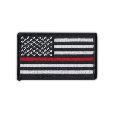 American Flag Eagle Iron On Patch - Small Embroidered Patriotic Patch For Jackets, Hats, Bags (4.25"x3.5")