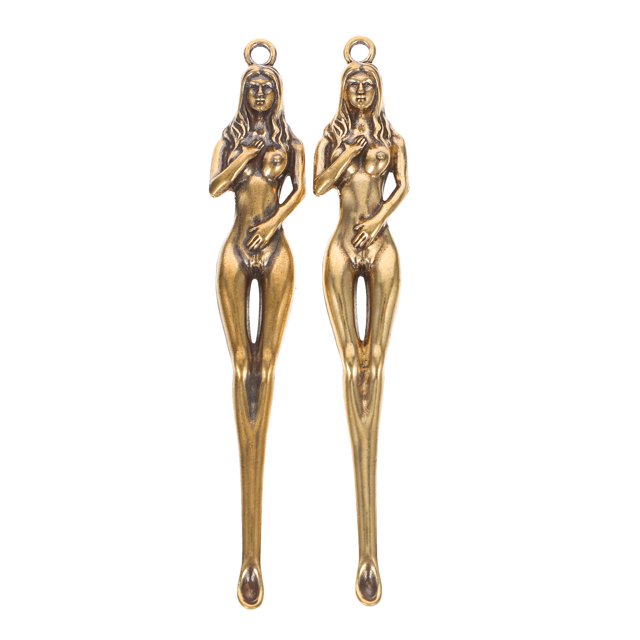 2pcs Copos de la medicina de cobre Mini medicina Scoop Laboratory Supplies (Golden) HOMEMAXS MX12604776