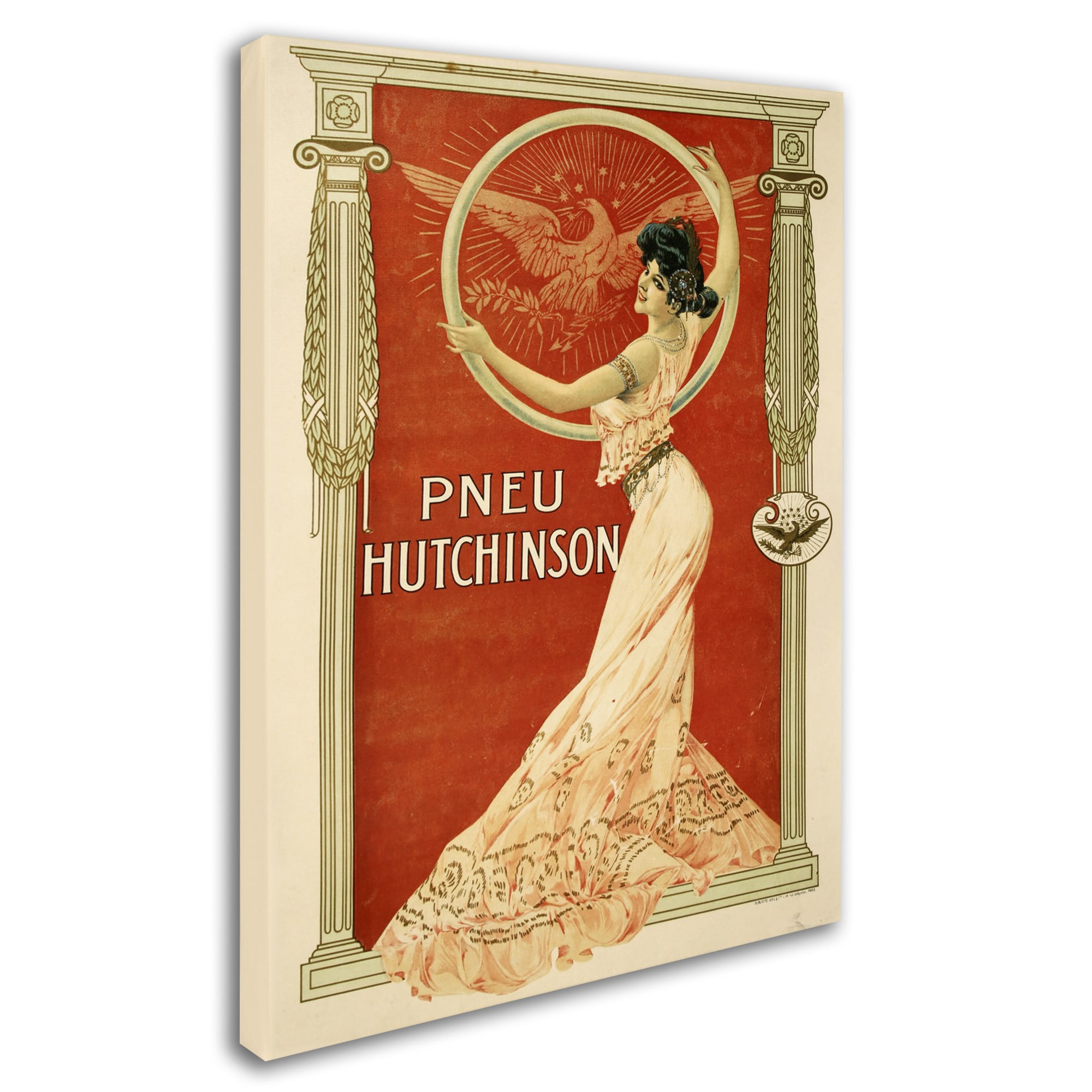 Trademark Fine Art "Pneu Hutchinson" Canvas Art by Vintage Apple Collection