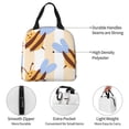 thumbnail image 5 of Lsque A Bee Pattern Lunch Bag Women/Men Insulated Lunch Box,Small Leakproof Cooler Food Lunch Containers Reusable High Capacity Lunch Tote Bags, 5 of 6