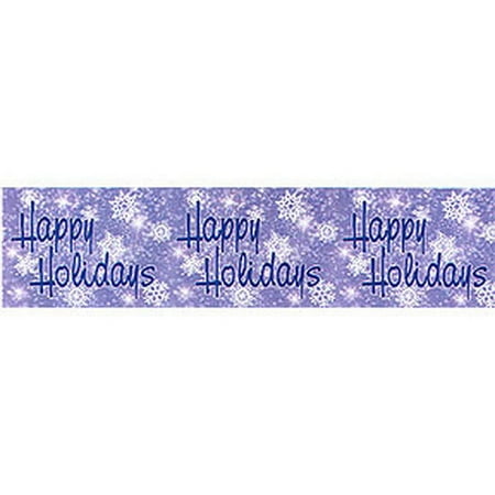 amscan 50' Happy Holidays Banner Roll