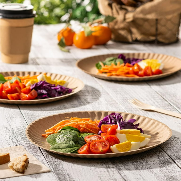 Paper online plate food