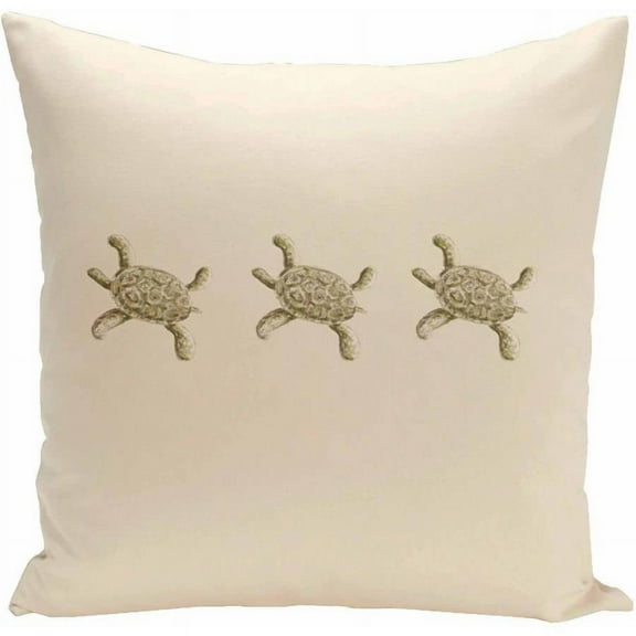 Simply Daisy Coastal Print Decorative Pillow, 16" x 16"