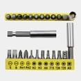 thumbnail image 6 of MOMOJIA 12pc Professional Bit SetC0rr0s10nResistant Alloy Steel with Extension Bar Bit, 6 of 9