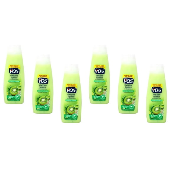 Alberto VO5 Kiwi Lime Squeeze Clarifying Conditioner, 15 Ounce, 6-Pack
