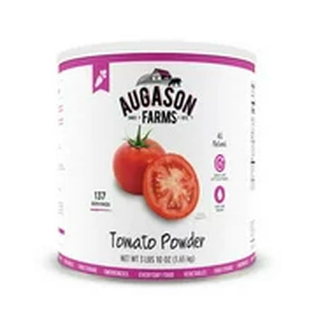 Augason Farms Tomato Powder Emergency Food Storage 3 lbs 10 oz (Pack of 8)